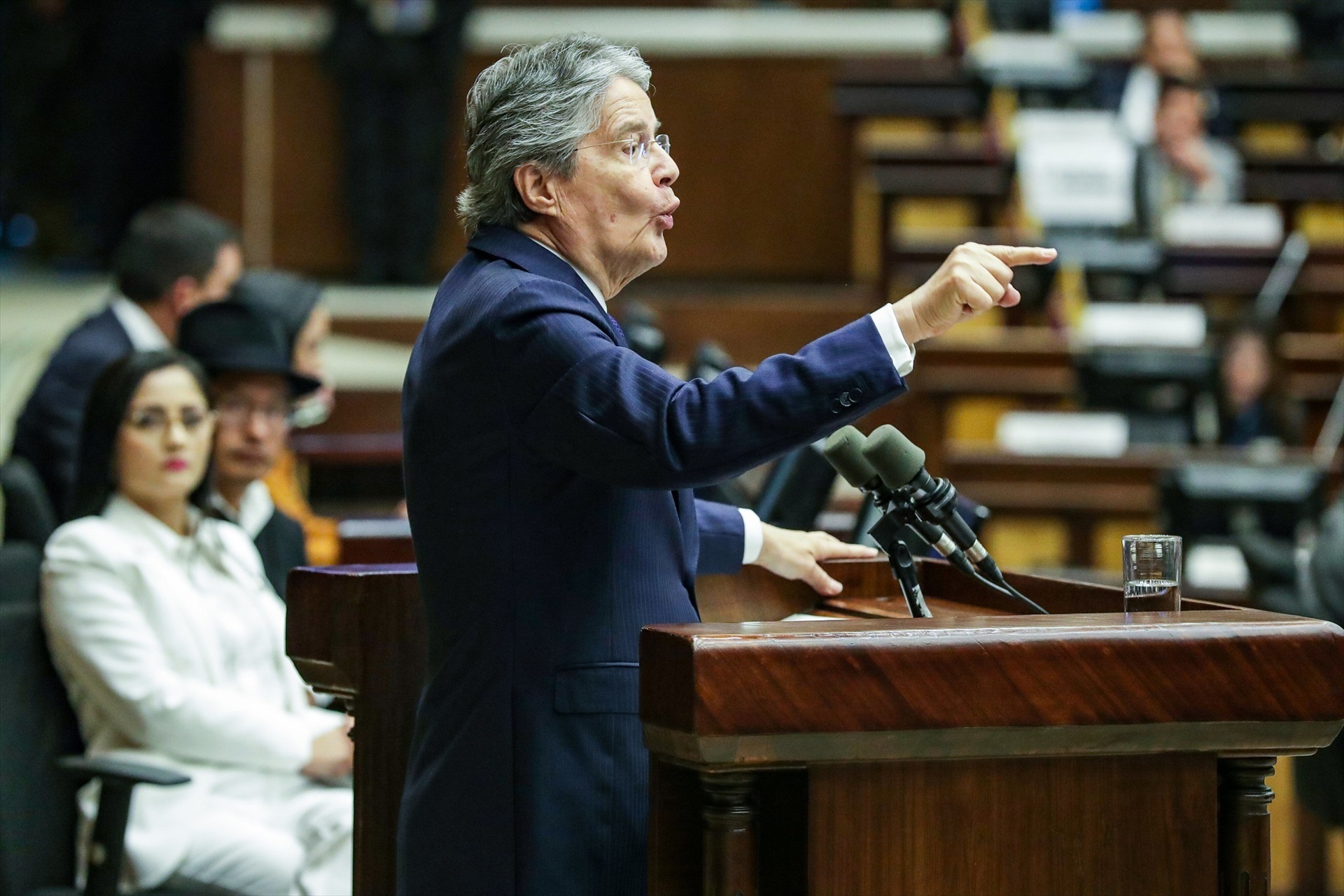 Presidente lasso Ecuador muerte cruzada