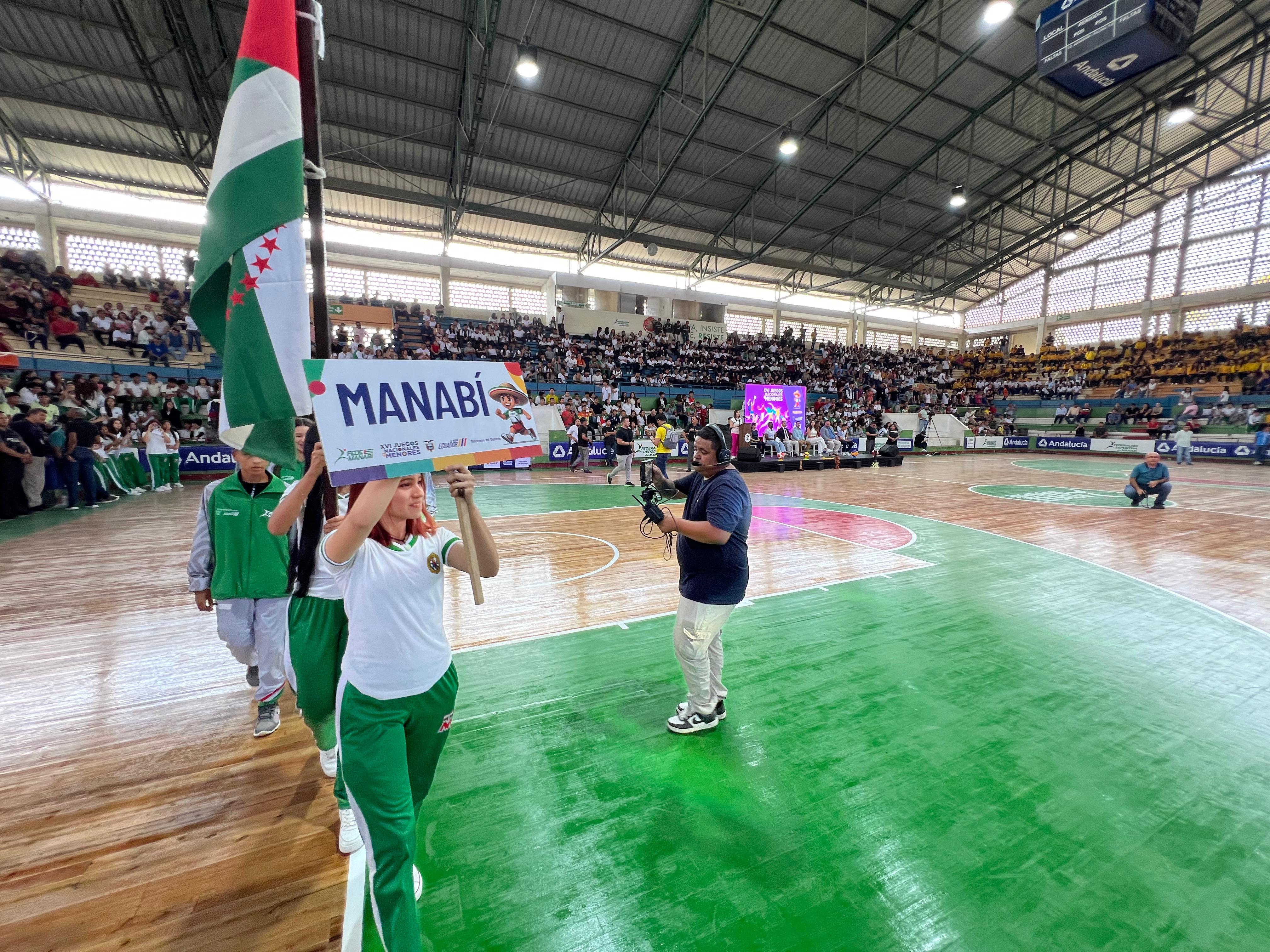 Portoviejo: Se inauguraron los Juegos Nacionales de Menores 2024