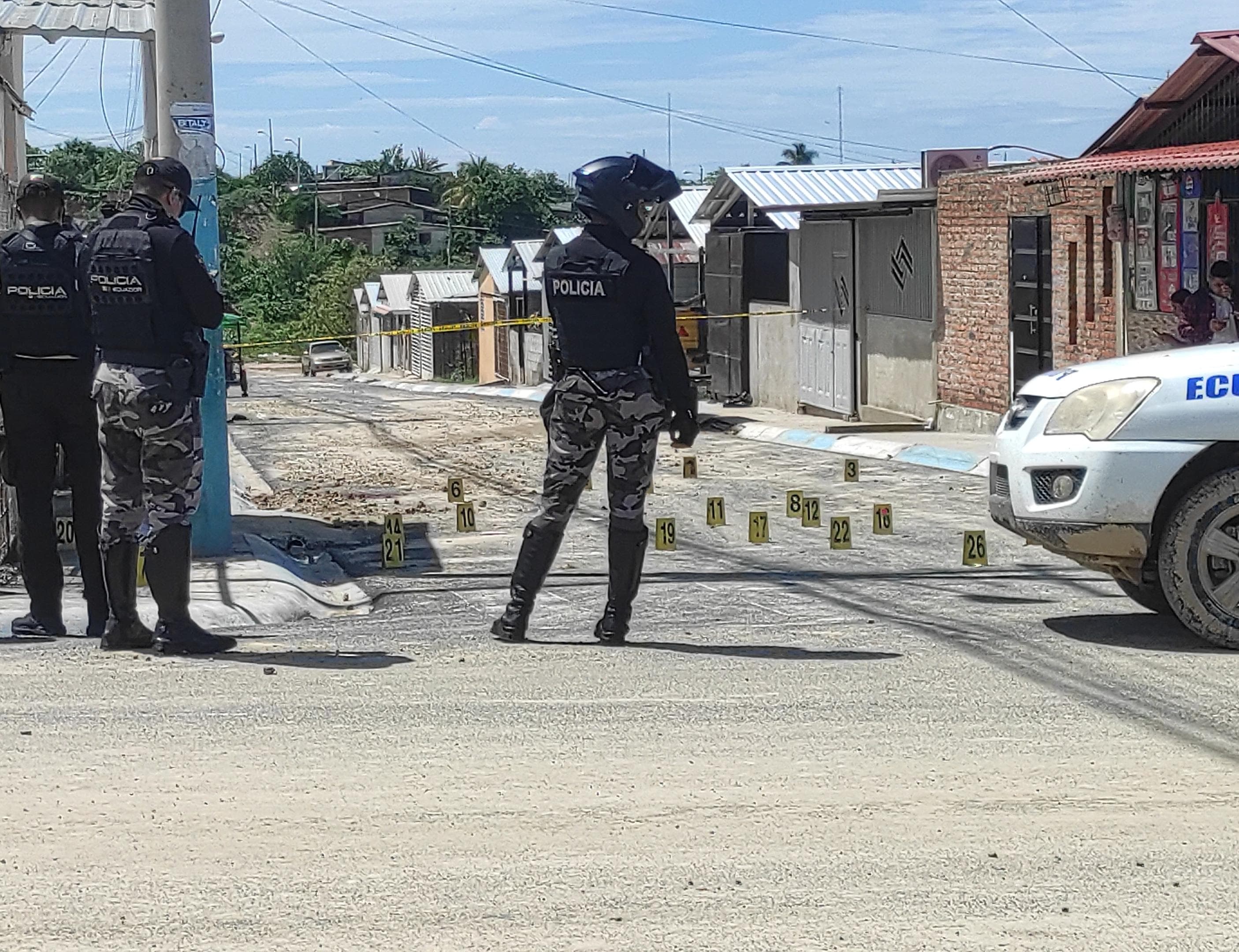 Una nueva masacre se registró en Manta, provincia de Manabí. Cuatro personas murieron y otras seis quedaron heridas.