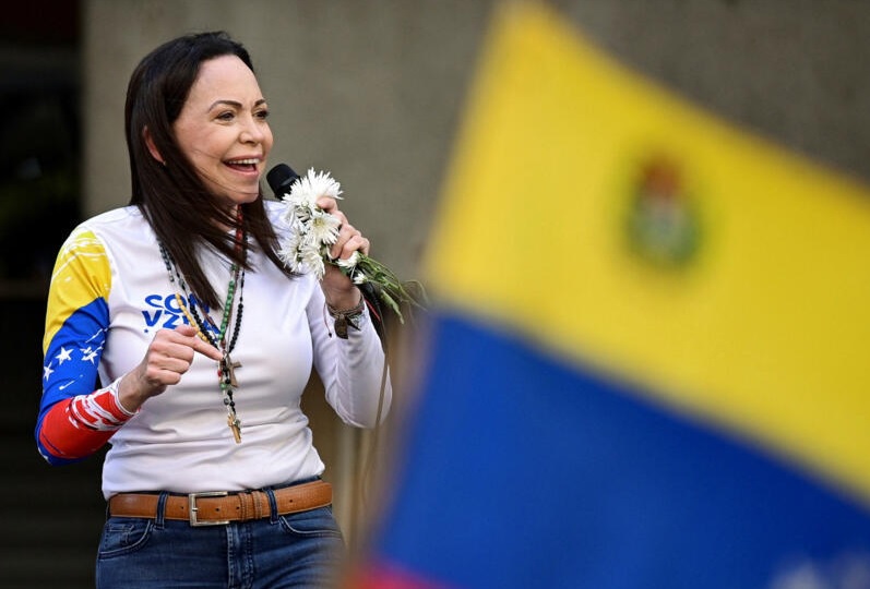 Diosdado Cabello, ministro del Interior de Venezuela, amenazó con detener a la líder opositora María Corina Machado.