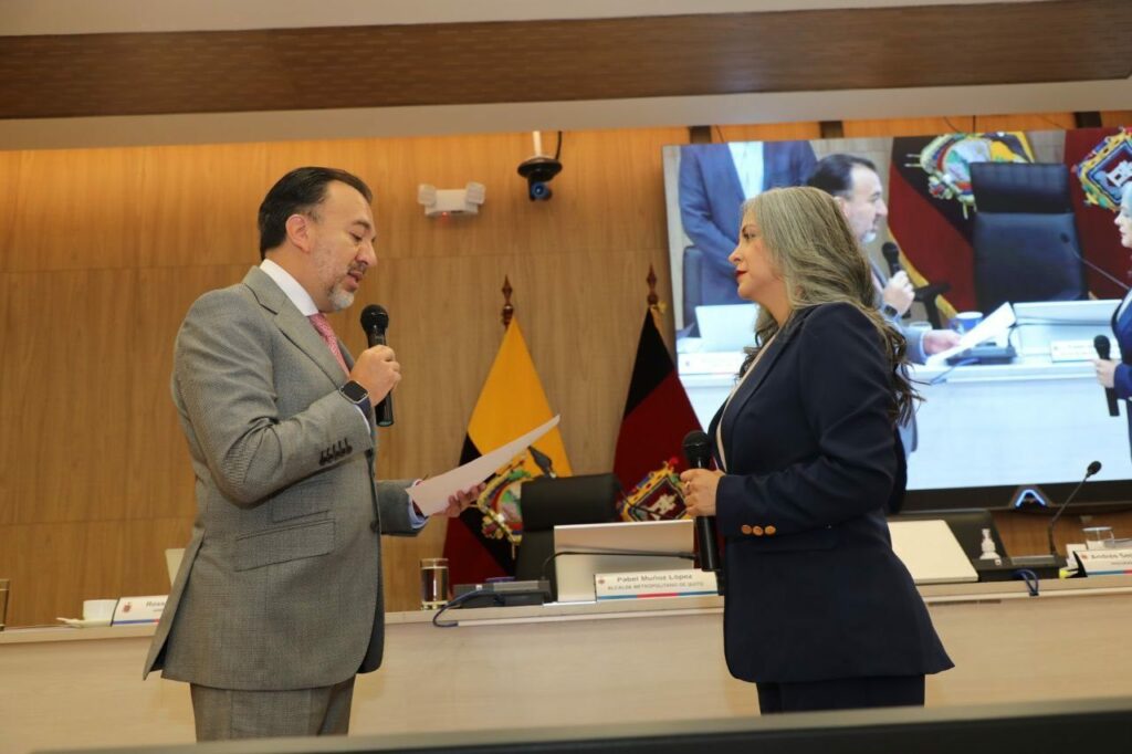 Fernanda Racines fue reelecta como vicealcaldesa de Quito con amplio apoyo