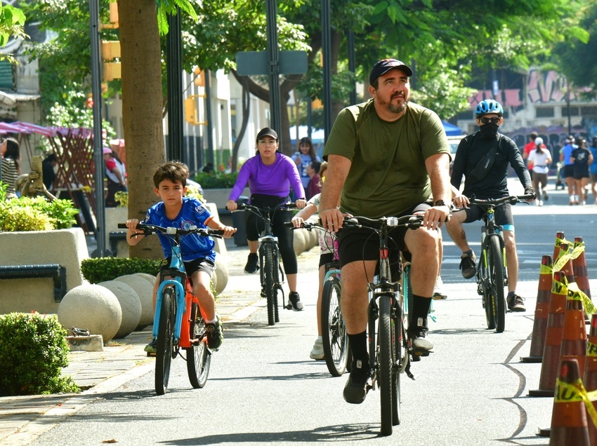 El centro y norte de Guayaquil se convirtieron en espacios para el deporte, la cultura y la recreación.