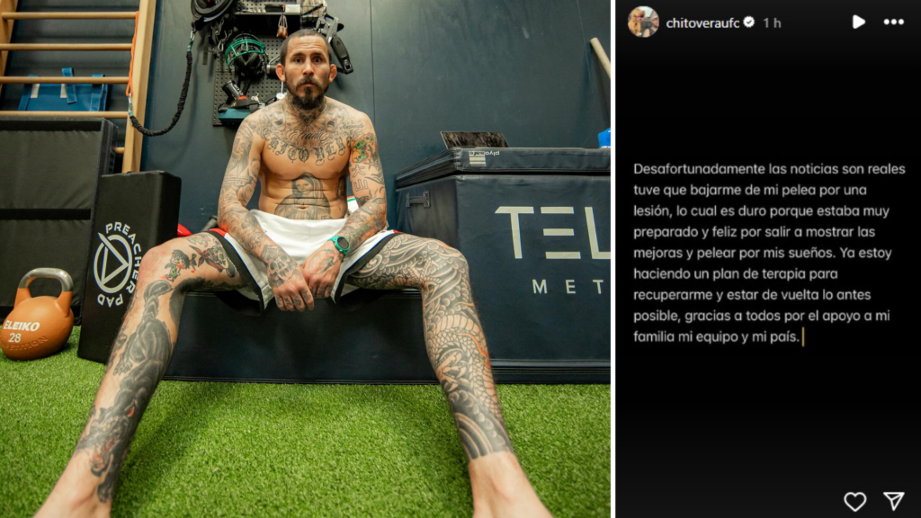 ¡Lesionado! El manabita 'Chito' Vera confirma que no peleará con Mario Bautista