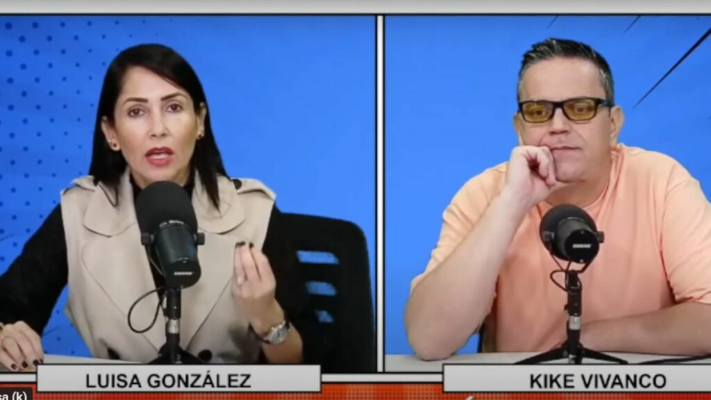 Luisa González, excandidata a la Presidencia, habla sobre la fallida conformación de la Bancada de la Gente en la Asamblea Nacional. (Captura de pantalla).