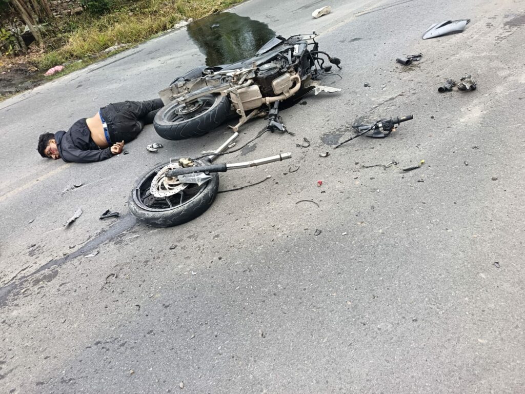 Motociclista fallece en accidente de tránsito en vía San Jacinto del Búa