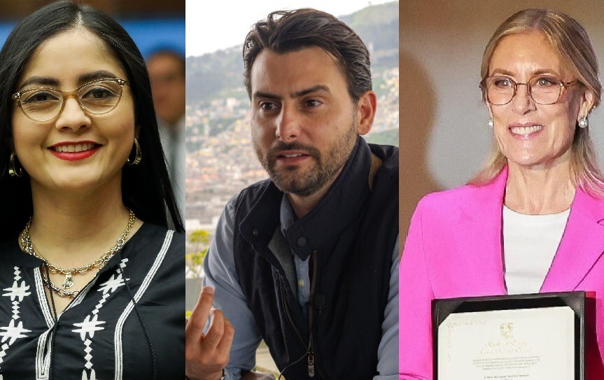 Niels Olsen y Viviana Veloz emergen como los principales candidatos para presidir la Asamblea Nacional a partir del 14 de mayo.