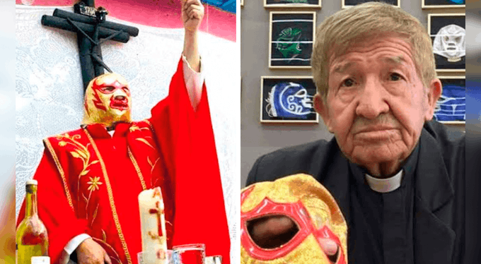Sergio Gutiérrez Benítez, conocido como Fray Tormenta, fue un sacerdote católico que se convirtió en luchador profesional para financiar un orfanato en Texcoco, México.