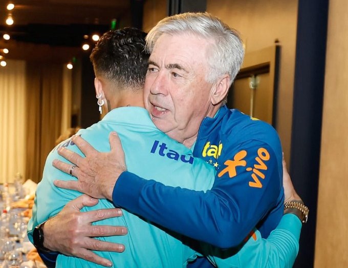 Ancelotti inicia trabajo con Brasil en São Paulo para duelos ante Ecuador y Paraguay