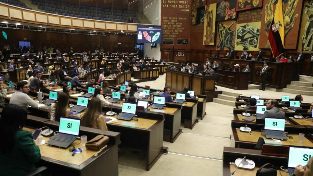 Bancada de ADN logra que la Asamblea elimine la terna del Consejo de la Judicatura aprobada en el anterior período legislativo. (Asamblea Nacional).