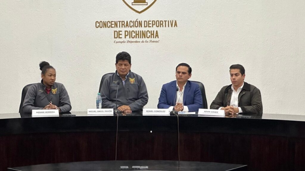 El Ministerio del Deporte inició intervención en la Concentración Deportiva de Pichincha. (Ministerio del Deporte).