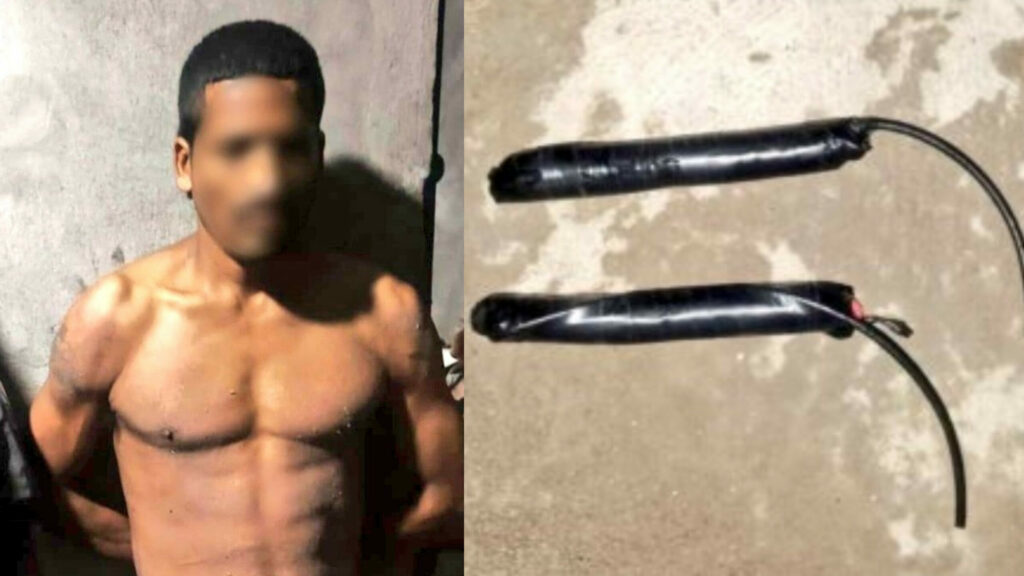 Explosivos listos para detonar: Policía evita ataque en Machala y captura a sospechoso