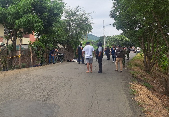 Un doble asesinato se registró la mañana de hoy, miércoles 4 de junio del 2025, en la ciudad de Portoviejo.