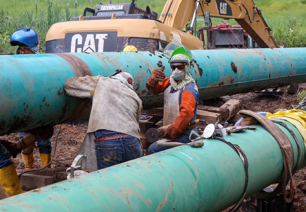 La producción petrolera de Petroecuador se desplomó un 89%, alcanzando apenas 39.133 barriles diarios el sábado 12 de julio.