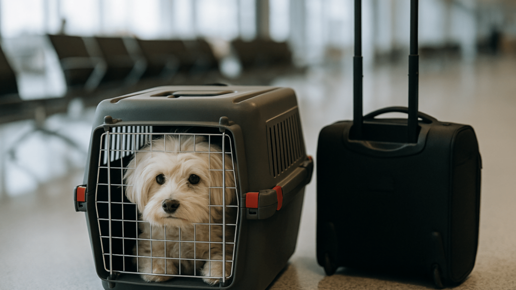 Las compañías aéreas tienen políticas variables para transportar mascotas.
