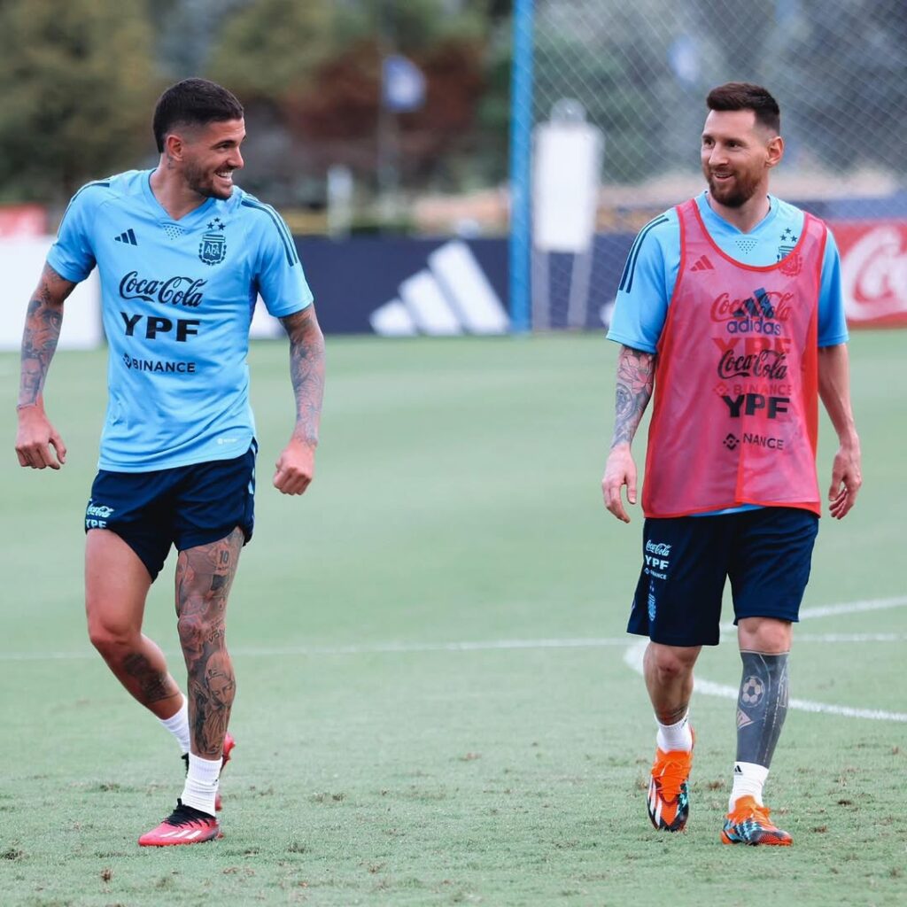 Rodrigo de Paul cerca de unirse a Inter Miami junto a Messi, Suárez y Obando
