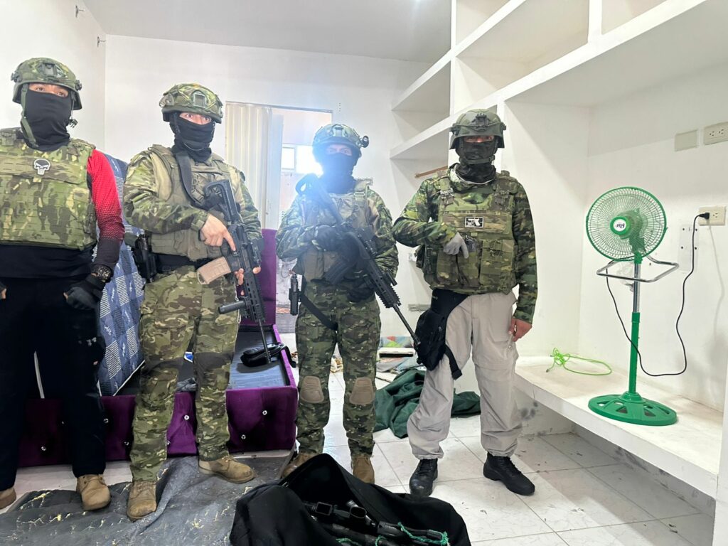 Operación militar en Cristo del Consuelo logra incautación de armamento