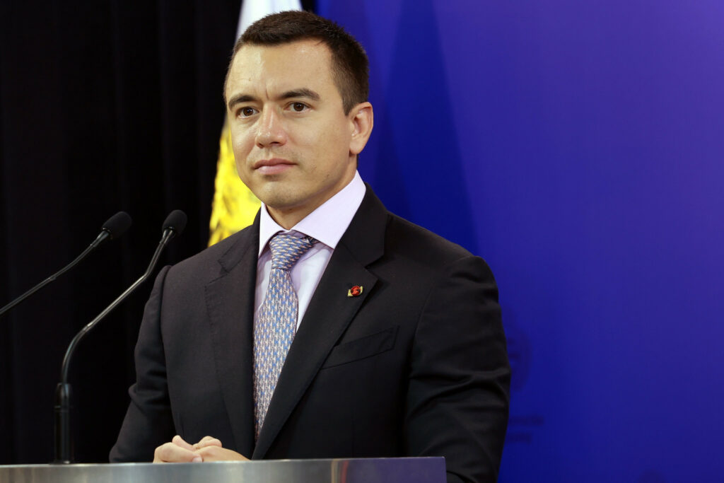 Corte Constitucional analiza enmienda a la Constitución de Ecuador propuesta por Daniel Noboa; tiene 20 días para dictamen