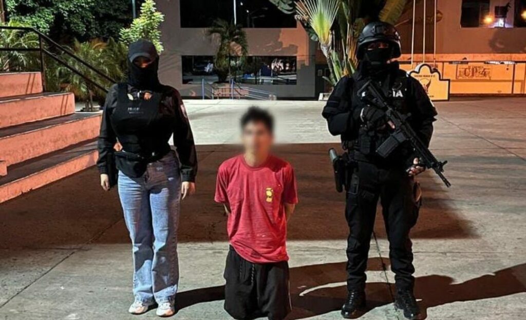 El detenido fue puesto a órdenes de las autoridades judiciales.
