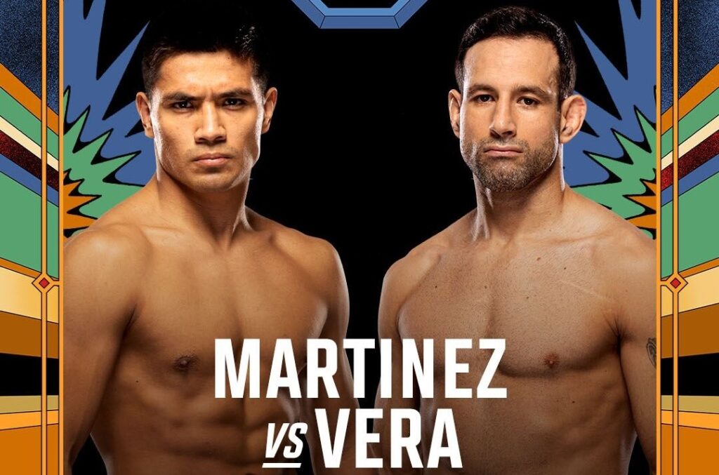 UFC confirma combate entre Carlos Vera y David Martínez en peso gallo
