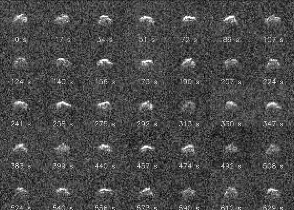 NASA capta al asteroide 2025 OW en su paso más cercano a la Tierra
