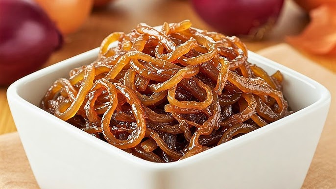 Cómo preparar cebolla caramelizada: receta paso a paso y recomendaciones