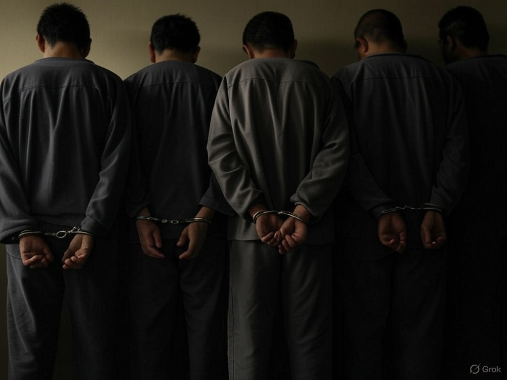 A cuatro hombres les ratificaron la sentencia por un triple crimen.