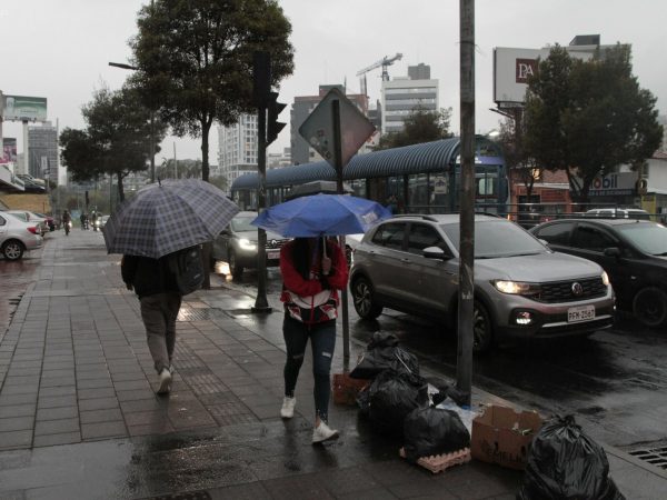Quito espera lloviznas y clima frío este miércoles 11 de junio