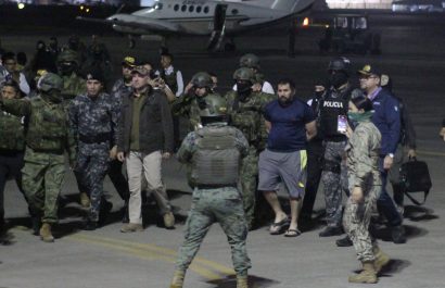 ‘Fito’, líder de Los Choneros, fue arrestado en Manta tras intensa operación policial y militar