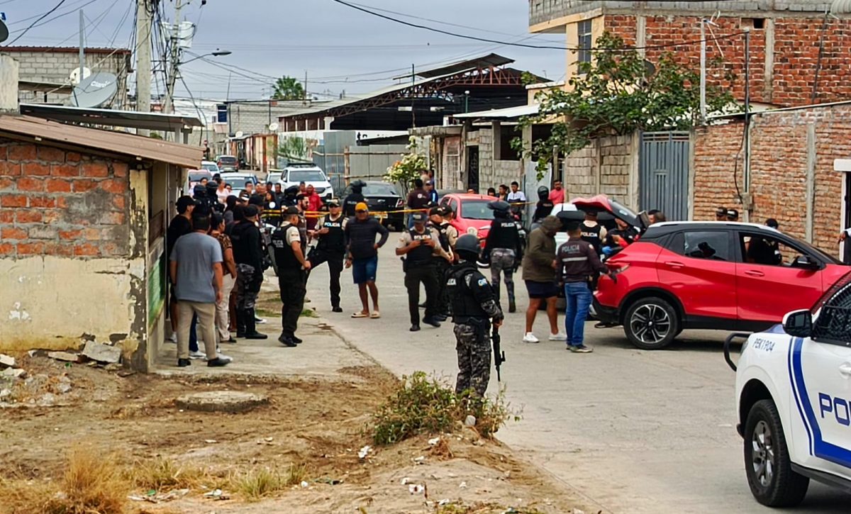 Uno de los crímenes ocurrió en el barrio 15 de Septiembre de Manta.