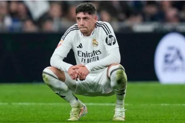 El centrocampista del Real Madrid, Fede Valverde.
