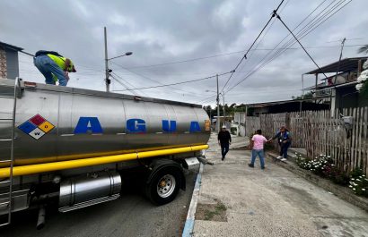 Manta mantiene plan emergente de abastecimiento de agua