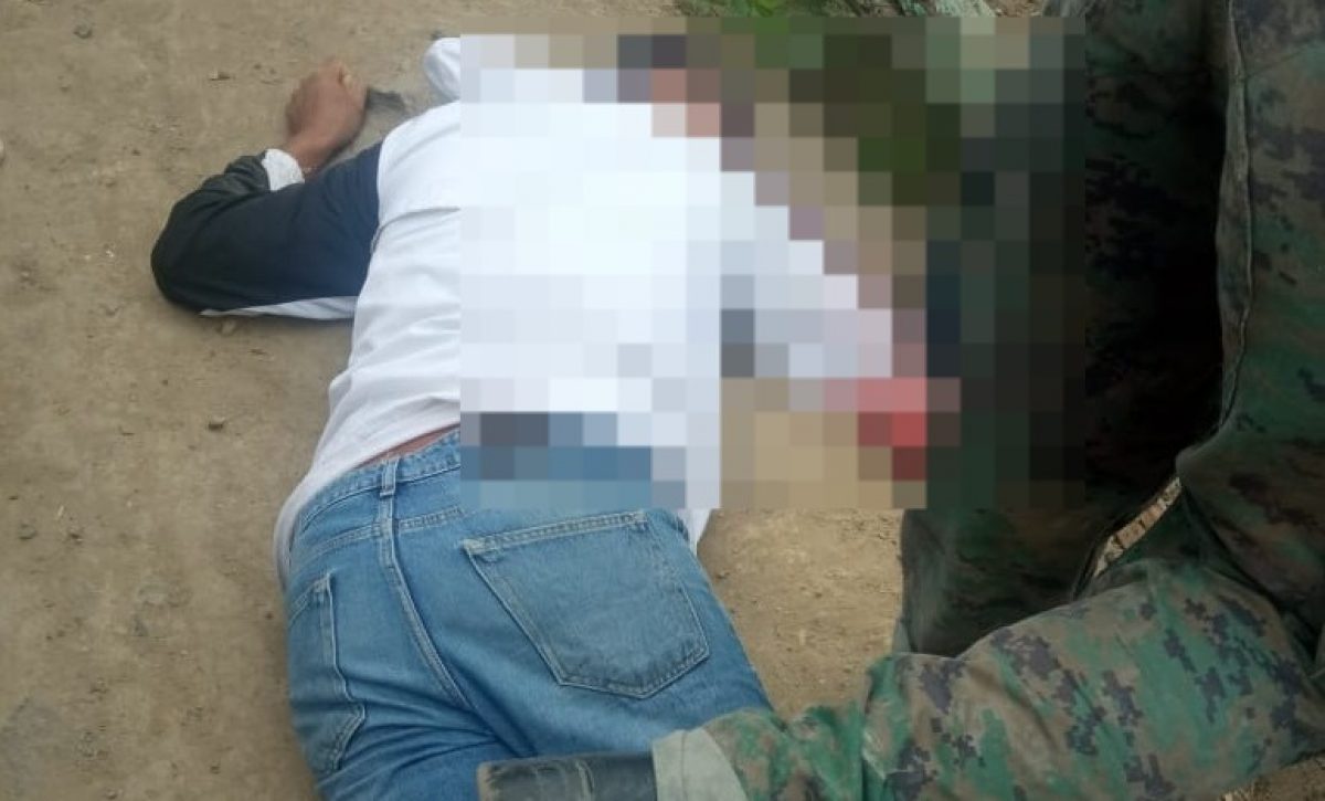 A Edy Ismael Rivera Panta, de 21 años, lo asesinaron a balazos este miércoles en plena vía pública en la parroquia Leonidas Plaza,