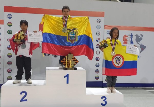 Alma Palma Franco durante una competencia donde ocupó el primer lugar.