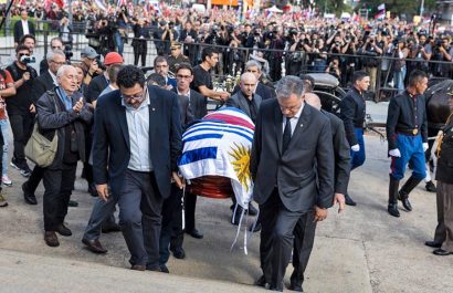 Abre la capilla ardiente de José Mujica en el Palacio Legislativo de Uruguay