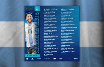 Argentina anuncia su prelista para recibir a Venezuela y visitar a Ecuador en las Eliminatorias Sudamericanas