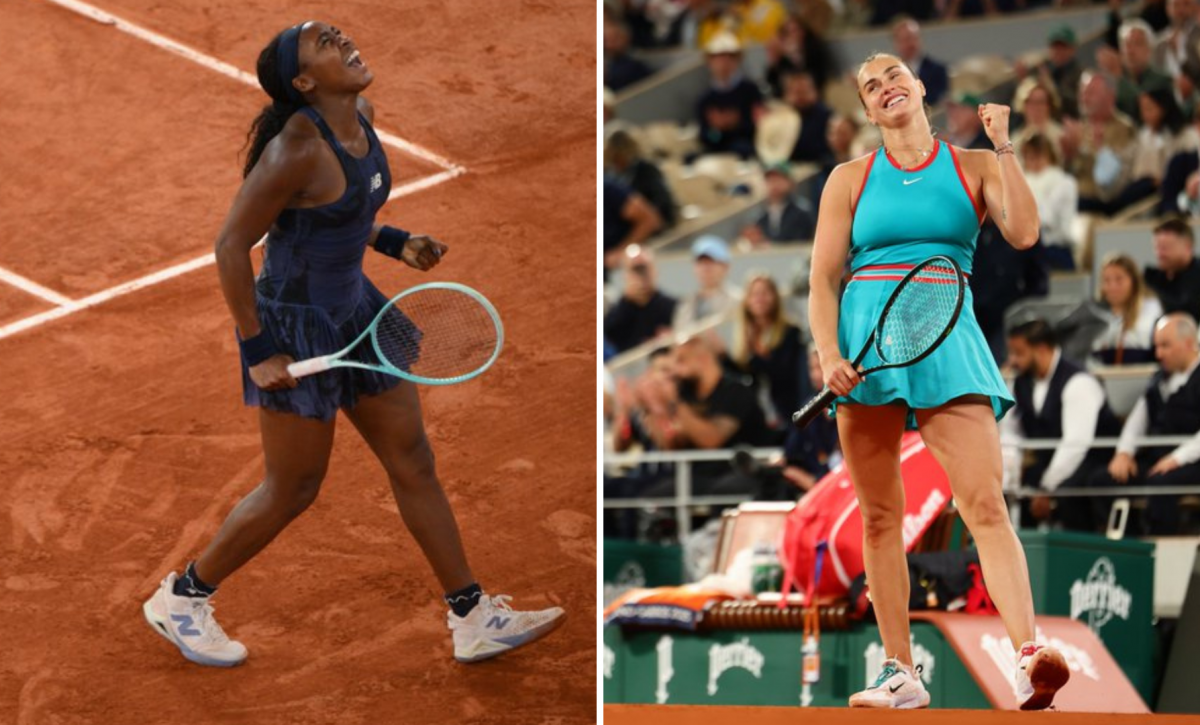 Coco Gauff y Aryna Sabalenka se medirán en la final del Abierto de Francia.