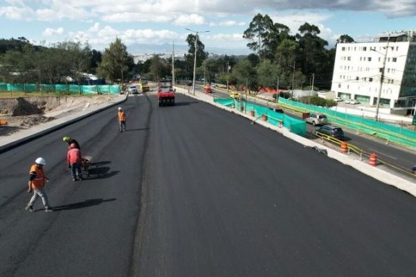 Avanza la segunda fase del intercambiador Mariana de Jesús en Quito