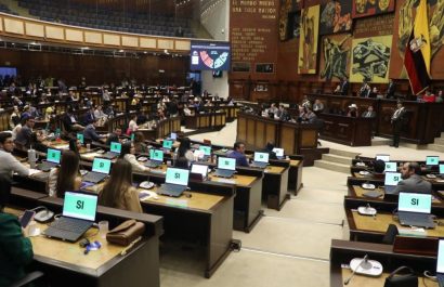 Bancada de ADN logra que la Asamblea elimine la terna del Consejo de la Judicatura aprobada en el anterior período legislativo. (Asamblea Nacional).