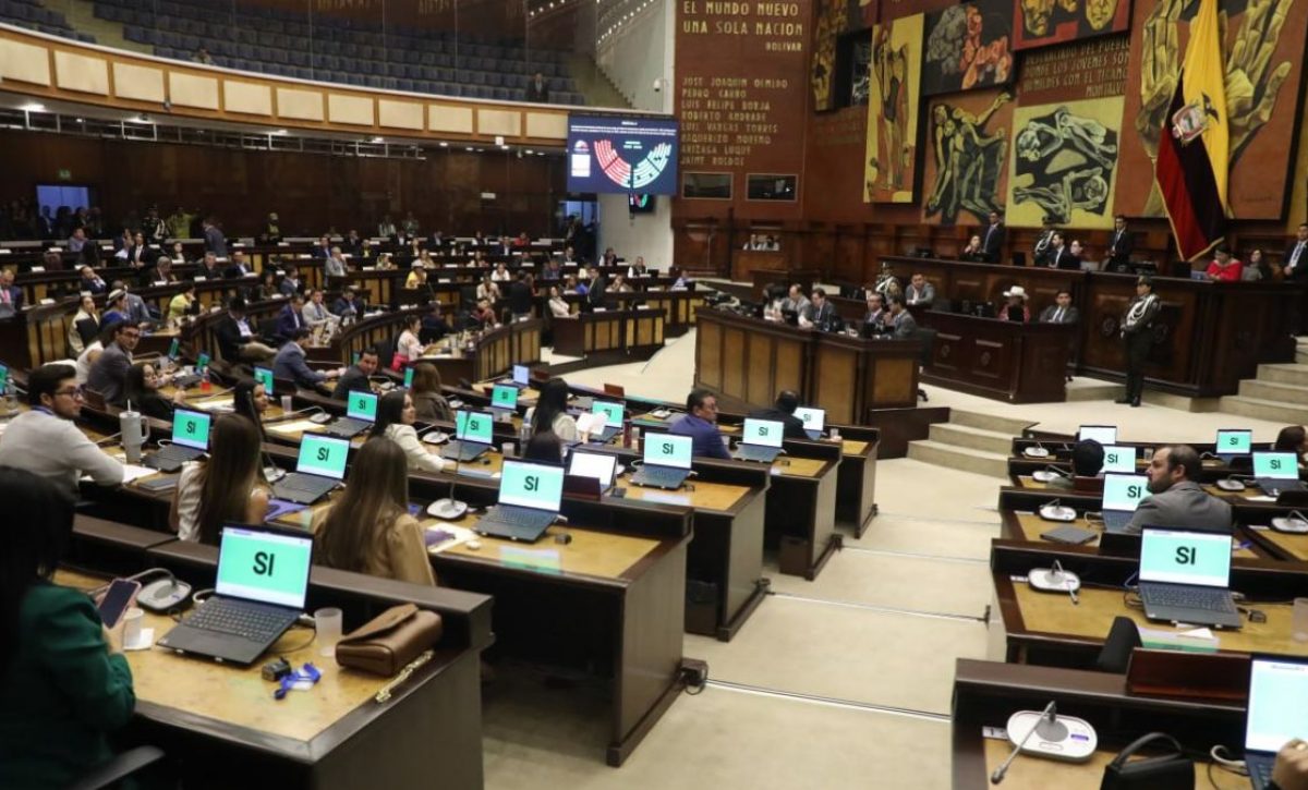 Bancada de ADN logra que la Asamblea elimine la terna del Consejo de la Judicatura aprobada en el anterior período legislativo. (Asamblea Nacional).