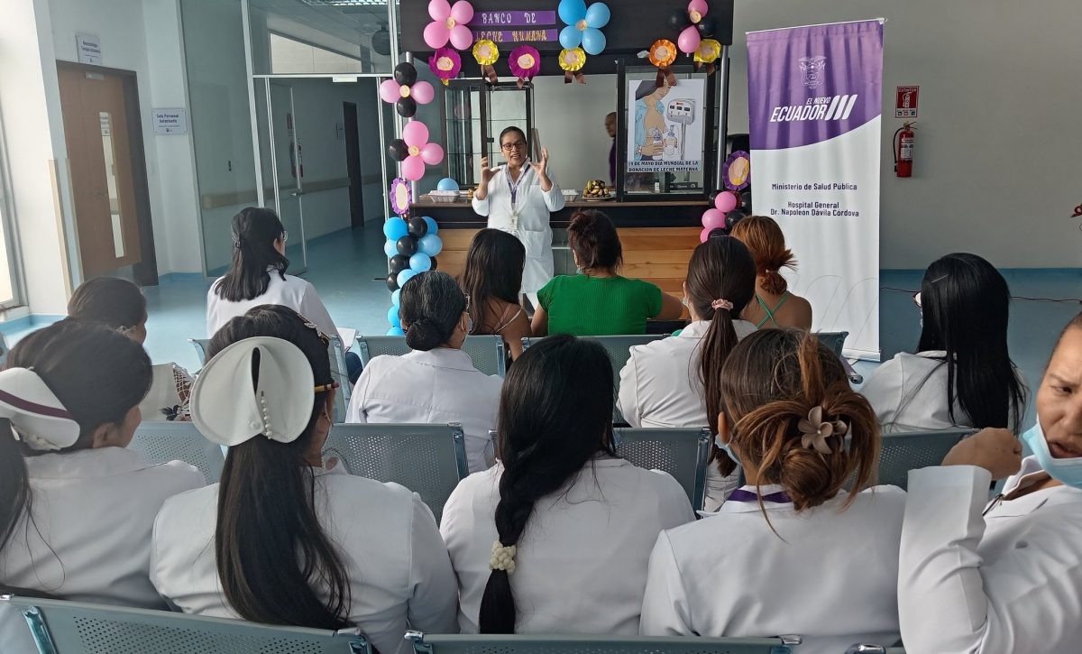 Las madres lactantes pueden donar leche en banco del hospital Napoleón Dávila.