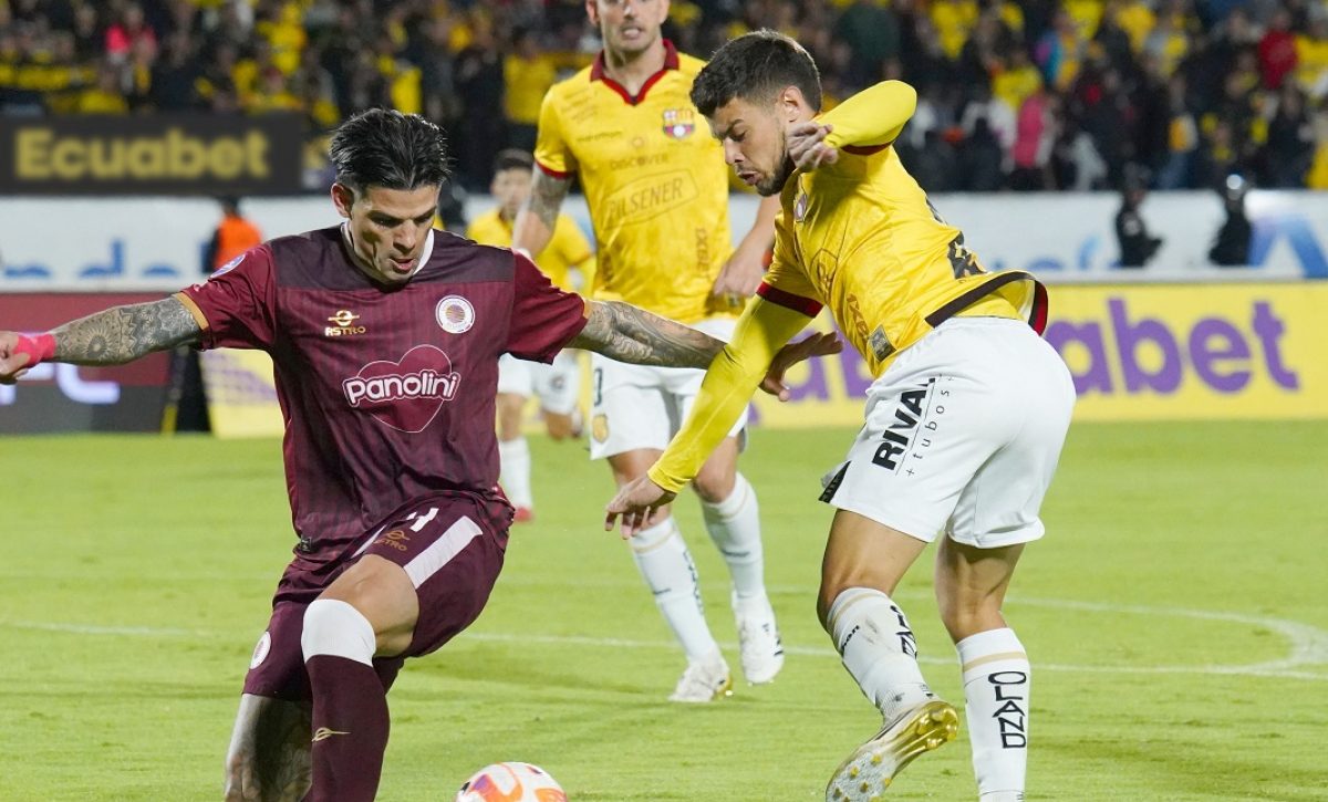 Barcelona SC logró una victoria clave al derrotar 1-0 a Vinotinto en el estadio Olímpico Atahualpa de Quito.