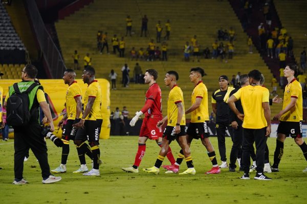 Barcelona SC perdió 0-2 ante Macará en la jornada anterior, que se jugó en el estadio Monumental. FOTO: API.