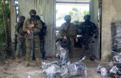 Bloque de Seguridad detecta repuestos de dudosa procedencia en bodega de Santo Domingo