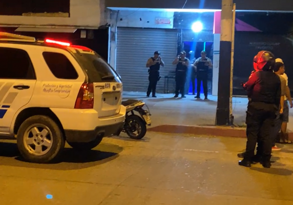 Ataque con fusil en la zona rosa de Machala deja dos muertos y una persona herida de gravedad