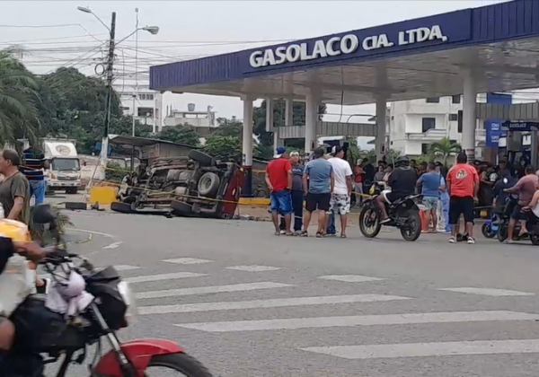 Policía fallece en accidente de tránsito en el ingreso al cantón Pasaje