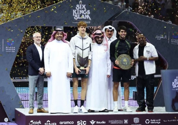 Carlos Alcaraz, Jannik Sinner, Novak Djokovic, Alexander Zverev, Taylor Fritz y Jack Draper competirán en la segunda edición del Six Kings Slam.