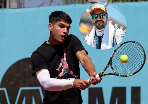 Carlos Alcaraz reafirma su admiración por Fernando Alonso tras ganar Queen's