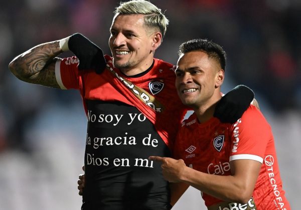 Carlos Garcés Acosta, delantero manabita marcó un gol en la goleada 3-0 de Cienciano sobre Los Chankas.