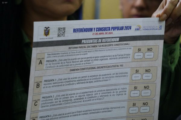 Consulta popular Ecuador CNE espera confirmar preguntas definitivas para finales de agosto