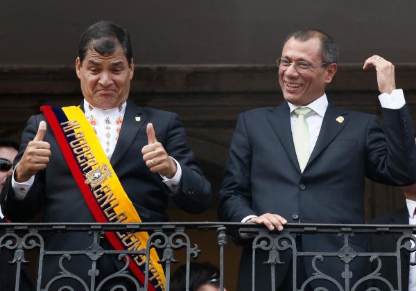 El binomio Rafael Correa y Jorge Glas, ganaron los comicios del 2013 en Ecuador.